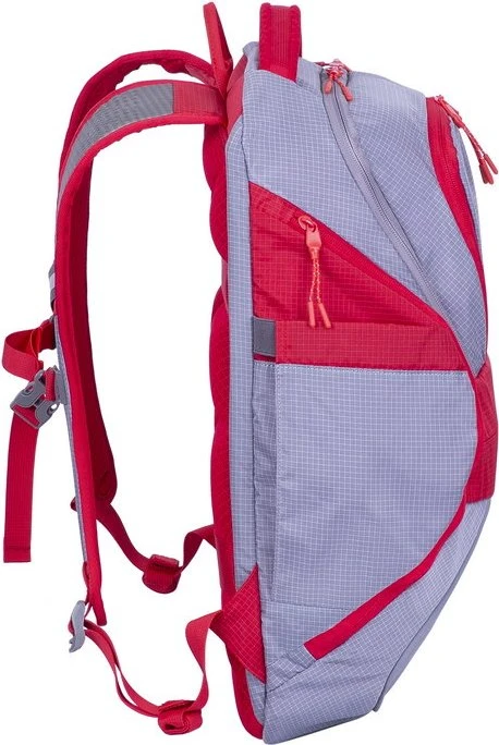 RivaCase 5225 Mercantour ECO 15.6" Laptop-Rucksack, grau/rot