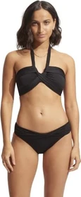 Seafolly Collective Twist Band Hipster Bikini-Hose schwarz (Damen)