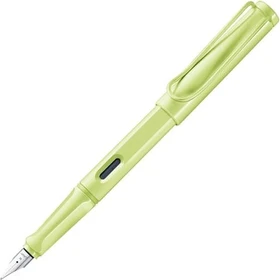 Lamy safari spring green, rechte Hand, mittel