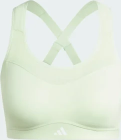 adidas TLRD Impact Training High Support Sport-BH semi green spark (Damen)