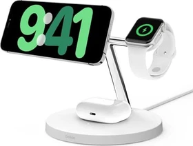 Belkin BoostCharge Pro 3-in-1 Wireless Charger (V2) weiß