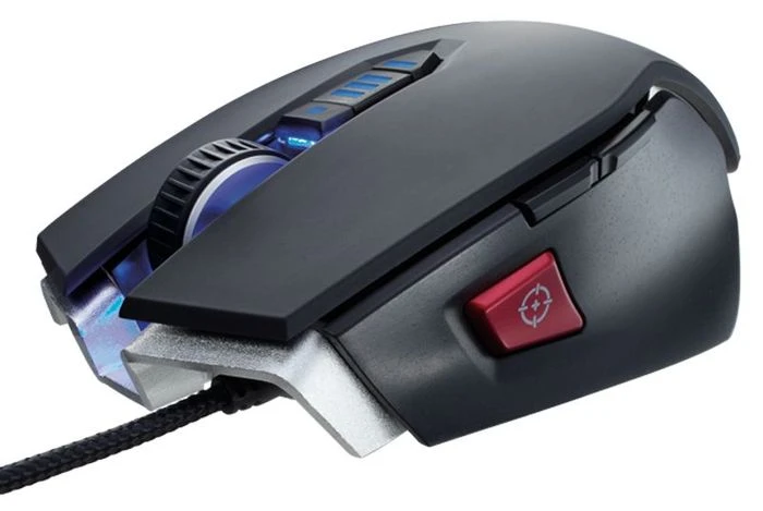 Corsair Vengeance M65 FPS Gunmetal black, USB