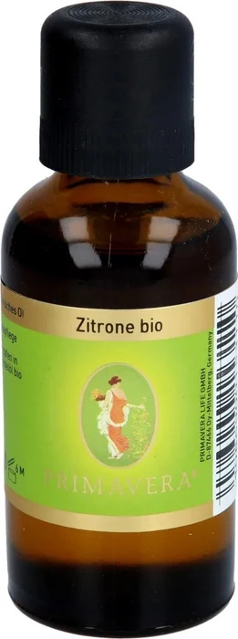 Primavera Zitrone Bio Duftöl, 50ml