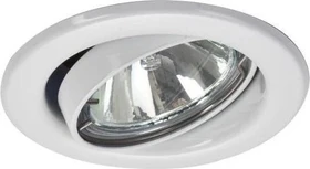 Brumberg GX5.3 Stahl Einbauleuchte rund weiß