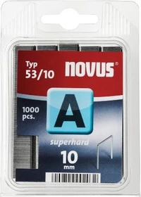Novus Typ 53 superhart Tacker-Klammern, 10x11.3mm, 1000 Stück