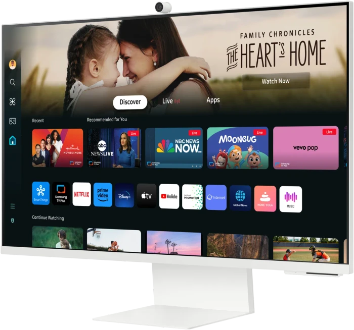 Samsung Smart Monitor M8 M80D Warm White, 32"