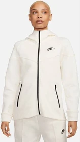Nike Sportswear Tech Fleece Windrunner Hoodie pale ivory/black (Damen)