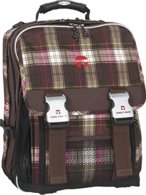 Take It Easy London Plaid Schulrucksack