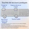 Microsoft Surface Keyboard 2nd Edition, silber/grau, mit Copilot-Taste, Bluetooth, FR Vorschaubild