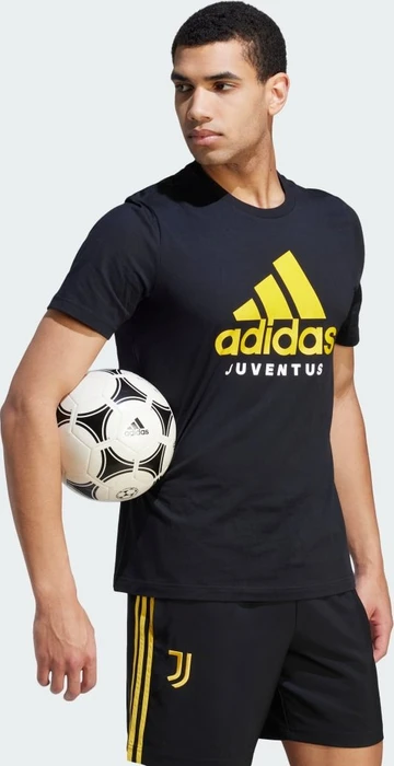 adidas Juventus Turin DNA Graphic T-Shirt kurzarm schwarz (Herren)