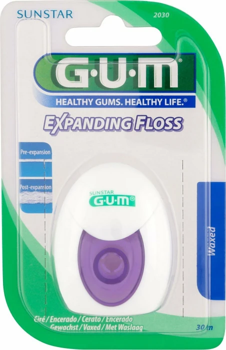 Sunstar Gum Expanding Floss Zahnseide, 30m