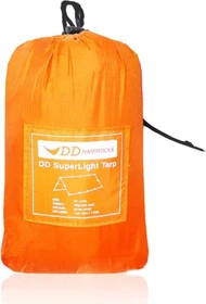 DD Hammocks Superlight Tarp sunset orange