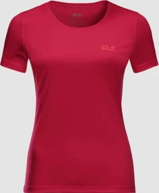 Jack Wolfskin Tech Funktionsshirt kurzarm scarlet (Damen)