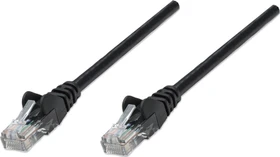 Intellinet Patchkabel, Cat5e, U/UTP, RJ-45/RJ-45, 1.5m, schwarz