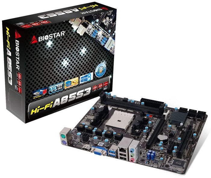 Biostar Hi-Fi A85S3 (AMD FM2)