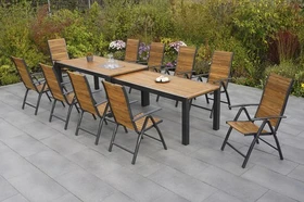 Merxx Santorin Gartenmöbel-Set, 11-tlg.