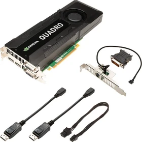 PNY Quadro K5000 for Mac, 4GB GDDR5, 2x DVI, 2x DP