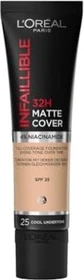 L'Oréal Infaillible 32H Matte Cover Foundation 025 cool undertone LSF25, 30ml