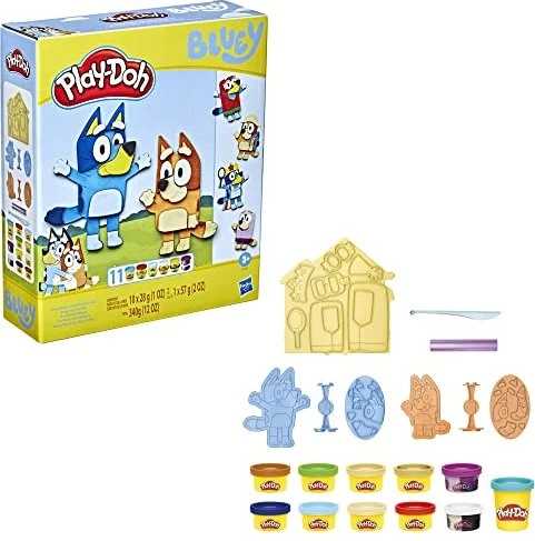 Hasbro Play-Doh Knete 11er-Pack Bluey