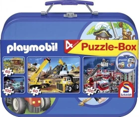 Schmidt Spiele playmobil Puzzle-Box - im Metallkoffer