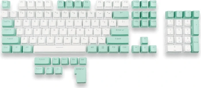 Mountain Mineral PBT Double-Shot Keycap Set