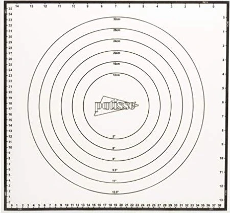 Patisse Silikon Backmatte mit verschiedenen Einteilungen 42x39cm