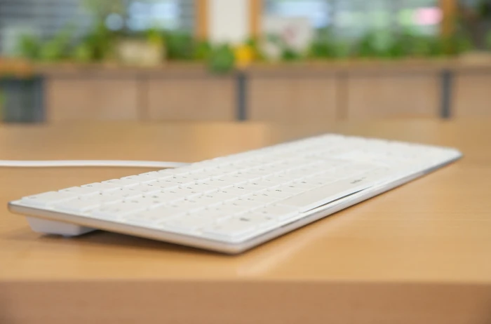 Speedlink Riva Slim Metal Scissor Keyboard, weiß, USB, DE