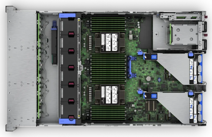 HPE ProLiant DL380 Gen11, Xeon Gold 6530, 64GB RAM, 960GB SSD, 2HE