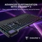 Turtle Beach Command Series KB5, schwarz, LEDs RGB, Low-Profile TITAN Linear, USB, US Vorschaubild