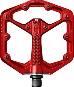 CrankBrothers Stamp 7 Small Plattformpedale rot