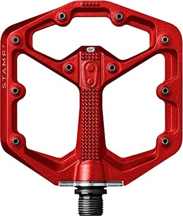 CrankBrothers Stamp 7 Small Plattformpedale rot