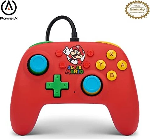 PowerA Nano Wired Controller Mario Medley (Switch)