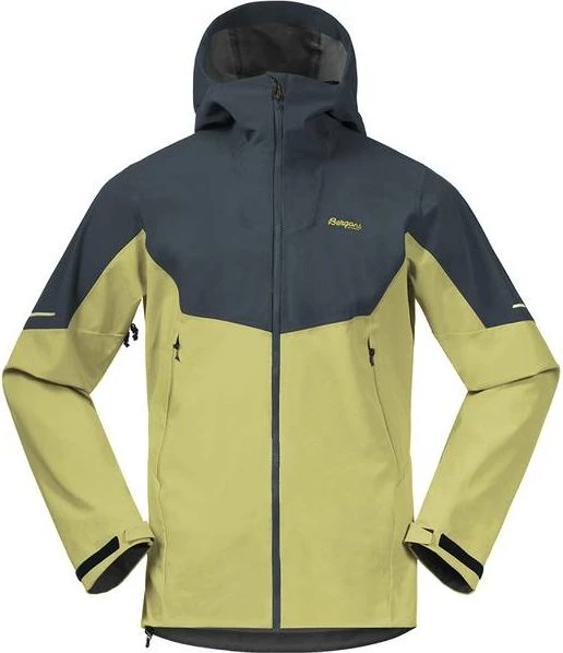 Bergans Senja Hybrid Softshell Funktionsjacke green oasis/orion blue (Herren)