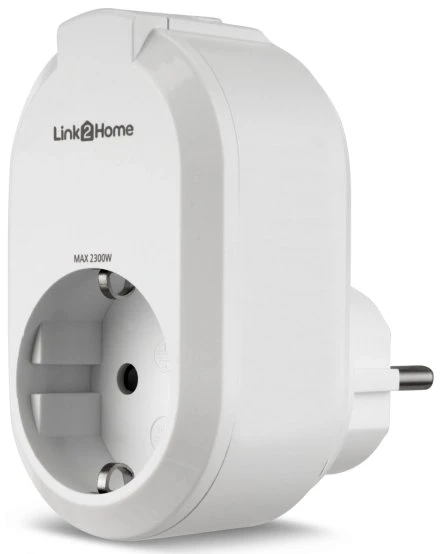 REV Ritter Link2Home WiFi Steckdose & Zeitschaltuhr weiß, Smart-Steckdose