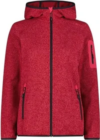 CMP Knit Tech Fleece Hoody Jacke carminio/pink (Damen)