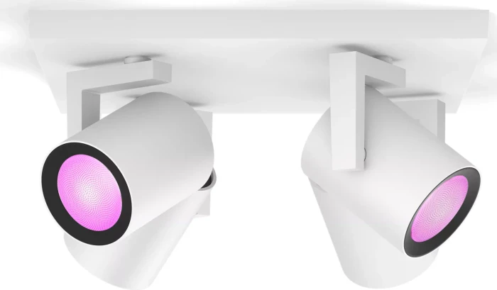 Philips Hue White and Color Ambiance Argenta Spot 4-flammig weiß