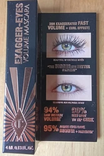 Charlotte Tilbury Exagger-Eyes Volume Tubing Mini Mascara black, 4ml