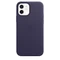 Apple Silikon Case mit MagSafe für iPhone 12/iPhone 12 Pro dunkelviolett Vorschaubild