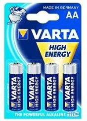 Varta High Energy Mignon AA, 4er-Pack