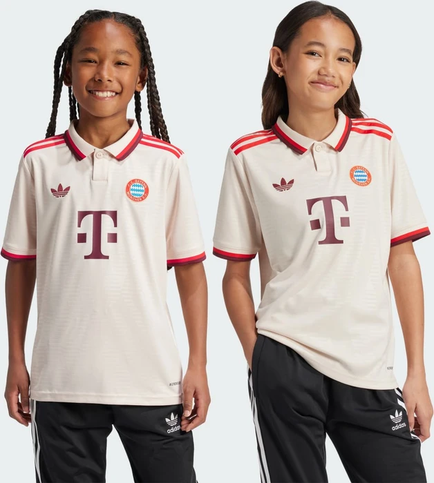 adidas FC Bayern München 2024/2025 Ausweichtrikot linen (Junior)