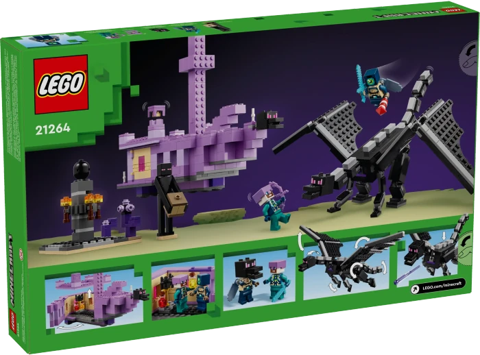 LEGO Minecraft - Der Enderdrache und das Endschiff