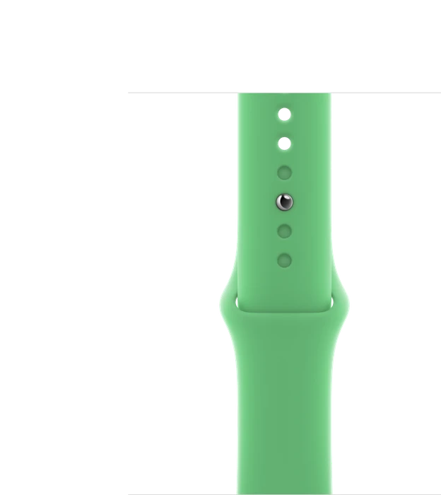 Apple Sportarmband Regular für Apple Watch 41mm signalgrün