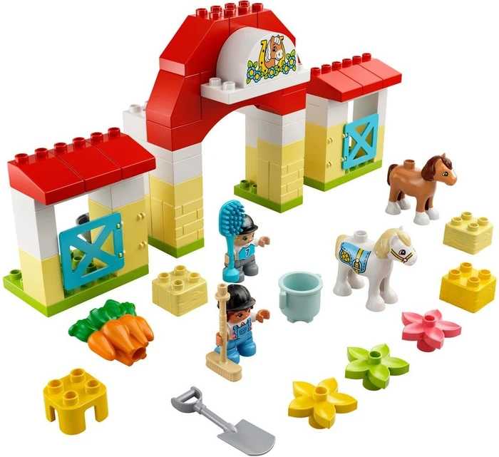 LEGO DUPLO - Pferdestall und Ponypflege