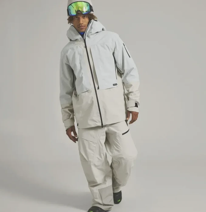 Ortovox Ravine Plus 3L Skijacke grey ice (Herren)