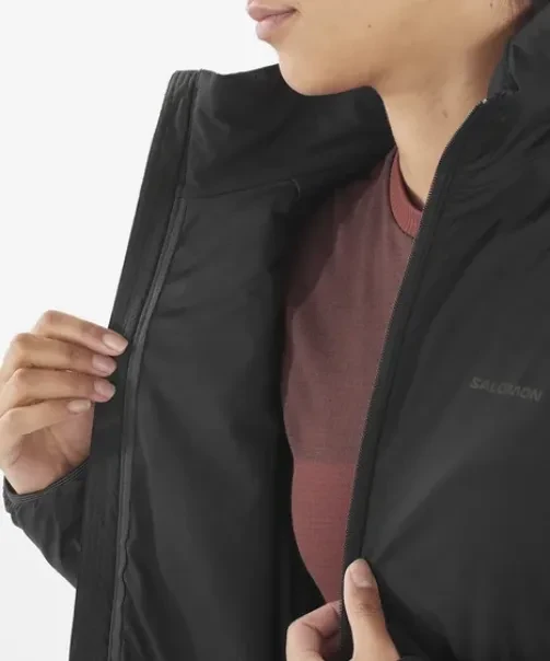 Salomon Mountain Flex Funktionsjacke deep black (Damen)