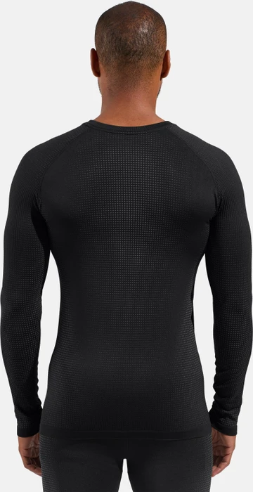 Odlo Performance Warm Baselayer Funktionsshirt langarm black/graphite grey (Herren)