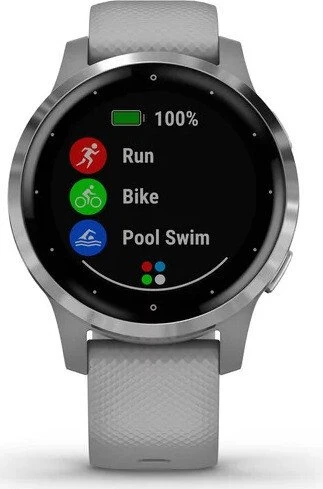 Garmin vivoactive 4S powder grey/silver