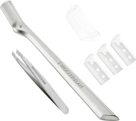Tweezerman Facial Razor Gesichtshaarentferner-Set edelstahl