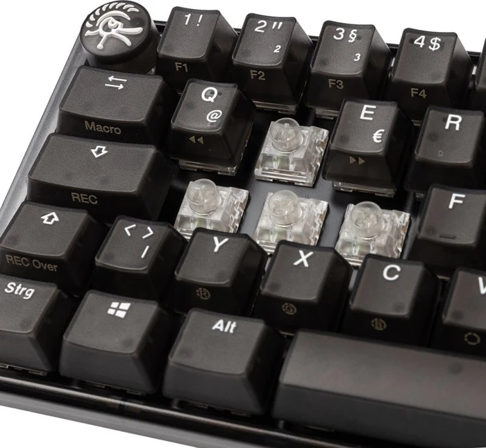 Ducky One 3 Mini PBT, LEDs RGB, Aura Black, Kailh Box Jellyfish Y, USB, DE