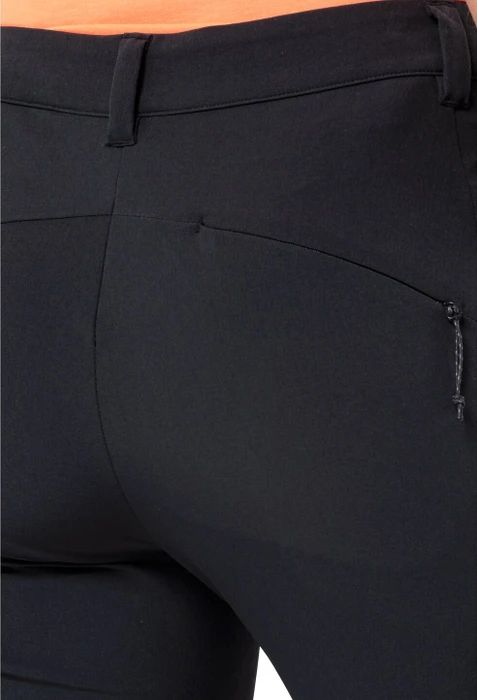 Jack Wolfskin Atmosphere Hose lang schwarz (Damen)
